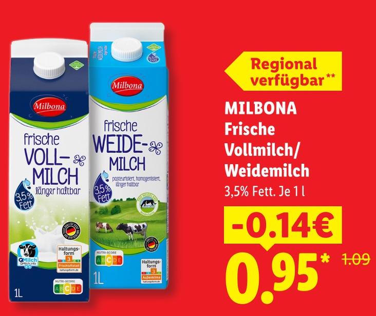 Frische Vollmilch/ Weidemilch