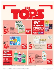 Catalogue Auchan Hypermarché de la semaine 28, "LES TOPS", page 2, 07/07/2026 - 19/07/2026 Prospectus Auchan Hypermarché en cours, "LES TOPS", page 2 sur 54