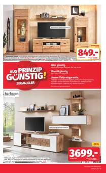 Fernseher im Segmüller Prospekt "ZUM GLÜCK GIBT’S SEGMÜLLER" mit 22 Seiten (Heidelberg)