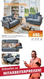 Polstermöbel Fischer Sofa im Prospekt 