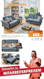 Aktueller Polstermöbel Fischer Prospekt mit Sofa, "PERSONAL-KAUFTAGE - FINALE!", Seite 4
