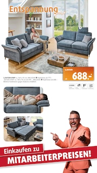 Sitzmöbel im aktuellen Polstermöbel Fischer Prospekt (Heilbronn) Sitzmöbel im Polstermöbel Fischer Prospekt "PERSONAL-KAUFTAGE - FINALE!" mit 32 Seiten (Heilbronn)