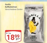 Kaffeebohnen im Angebot bei GLOBUS in Erlangen Kaffeebohnen Angebote von Gorilla bei GLOBUS Erlangen für 18,99 €