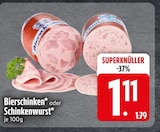 Bierschinken im aktuellen EDEKA Prospekt für 1,11 €