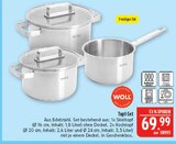 Topf-Set im Angebot bei Marktkauf in Görlitz Topf-Set Angebote von WOLL bei Marktkauf Görlitz für 69,99 €