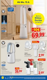 Ventilator im aktuellen Lidl Prospekt (Berlin) Ventilator im Lidl Prospekt "LIDL LOHNT SICH" mit 74 Seiten (Berlin)