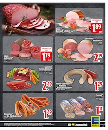 Salami im EDEKA Prospekt "Sensations-Preise!" auf Seite 15