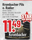 Pils o. Radler Angebote von Krombacher bei Trinkgut Gronau für 11,49 €