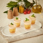 4 verrines crevette curry en promo chez Carrefour 4 verrines crevette curry dans le catalogue Carrefour