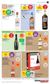 Vodka Angebote im Prospekt "50% REMBOURSÉS EN BONS D'ACHAT SUR TOUT LE RAYON SURGELÉS SUCRÉS" von Intermarché auf Seite 43