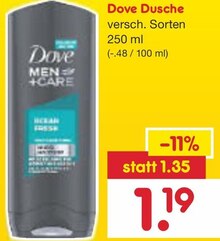 Dove von Dove bei Netto Marken-Discount Dove von Dove für 1,19 € bei Netto Marken-Discount im Prospekt "Du willst bis zu 50% sparen? Dann geh doch zu NETTO!"