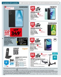 Offre Téléphone Portable dans le catalogue Auchan Hypermarché du moment à la page 56