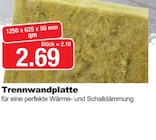 Herbrügger Arnsberg - Trennwandplatte Angebot im Prospekt Trennwandplatte bei Herbrügger im Arnsberg Prospekt für 2,69 €