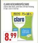 GESCHIRRSPÜLTABS im Angebot bei Marktkauf in Hagen GESCHIRRSPÜLTABS Angebote von claro bei Marktkauf Hagen für 8,99 €