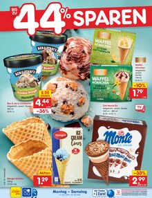 Eis im Netto Marken-Discount Prospekt "Aktuelle Angebote" mit 65 Seiten (Leipzig)