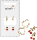 Aktuelles Ohrstecker Herz & Kirschen, Gold-Optik Angebot bei dm-drogerie markt in Bielefeld ab 3,95 €