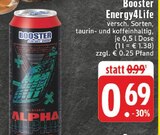 Energy4Life Angebote von Booster bei EDEKA Bergheim für 0,69 €
