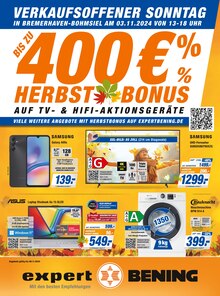 Fernseher im expert Prospekt "Top Angebote" mit 26 Seiten (Bremerhaven)