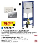 toom Baumarkt Lünen - Vorwand-WC-Element „Duofix Basic“ Angebot im Prospekt Vorwand-WC-Element „Duofix Basic“ bei toom Baumarkt im Lünen Prospekt für 39,99 €