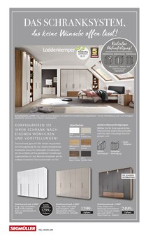 Kleiderschrank Angebot im Segmüller Prospekt, gültig von 18.03.2023 bis 01.04.2023 Kleiderschrank Angebot im aktuellen Segmüller Prospekt auf Seite 14
