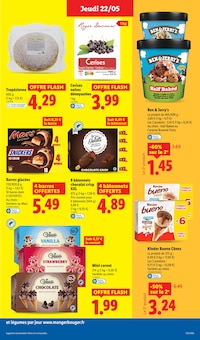 Promotion Cerise dans le prospectus Lidl, valable du 22/05/2025 au 28/05/2025 Promo Cerise dans le catalogue Lidl du moment à la page 19
