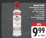 Vodka im Angebot bei EDEKA in Hof Vodka Angebote von Smirnoff bei EDEKA Hof für 9,99 €