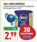 Aktuelle Nüsse Angebote bei Marktkauf in Bielefeld Aktuelles JUMBO ERDNÜSSE Angebot bei Marktkauf in Bielefeld ab 2,99 €