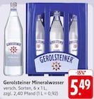 EDEKA Bad Bergzabern - Mineralwasser Angebot im Prospekt Mineralwasser bei EDEKA im Bad Bergzabern Prospekt für 5,49 €