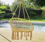 Fauteuil suspendu natura dans le catalogue Gifi