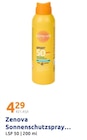 Hautpflegeprodukte im Action Prospekt Sonnenschutzspray LSF 50 von Zenova im aktuellen Action Prospekt für 4,29 €