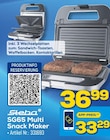 SG65 Multi Snack Maker bei EURONICS im Lüdenscheid Prospekt für 33,29 €