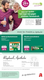 Aktueller mea - meine apotheke Apotheken Prospekt in Barmstedt und Umgebung, "Unsere September-Angebote" mit 4 Seiten, 01.09.2025 - 30.09.2025