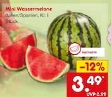 Melone im Netto Marken-Discount Prospekt Mini Wassermelone im aktuellen Netto Marken-Discount Prospekt für 3,49 €