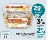 Taboulé au Poulet - U - U Express Taboulé au Poulet - U à 2,86 € dans le catalogue U Express