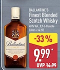Finest Blended Scotch Whisky von Ballantine's im aktuellen ALDI Nord Prospekt
