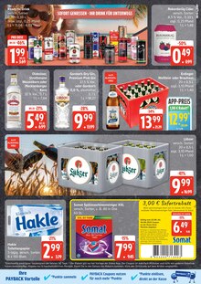 Cola im aktuellen EDEKA Prospekt (Wismar) Cola im EDEKA Prospekt "Top Angebote" mit 12 Seiten (Wismar)
