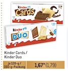 Kinder Cards / Kinder Duo von Kinder im aktuellen Metro Prospekt für 1,79 €