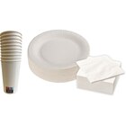 SUR TOUTE LA VAISSELLE À JETER BLANCHE : ASSIETTES, GOBELETS ET SERVIETTES - CARREFOUR HOME dans le catalogue Carrefour Market