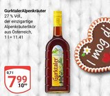 Alpenkräuter im Angebot bei GLOBUS in Neunkirchen Alpenkräuter Angebote von Gurktaler bei GLOBUS Neunkirchen für 7,99 €