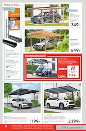 Carport Angebot im aktuellen Hellweg Prospekt auf Seite 10