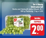 Tafeltrauben hell Angebote von Gut & Günstig bei E center Würzburg für 2,00 €