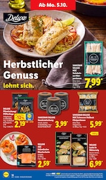 Lidl Lachs im Prospekt 
