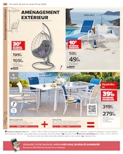 Promos Chaise dans le catalogue "EMBELLIR VOTRE EXTÉRIEUR AVEC NOS EXPERTS" de Carrefour à la page 14