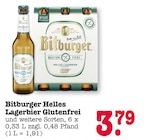 Bitburger Helles Lagerbier Glutenfrei im Angebot bei E center in Ettlingen Bitburger Helles Lagerbier Glutenfrei Angebote von Bitburger bei E center Ettlingen für 3,79 €