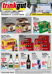 Aktueller Trinkgut Discounter Prospekt in Burghausen und Umgebung, "Aktuelle Angebote" mit 4 Seiten, 07.09.2026 - 12.09.2026