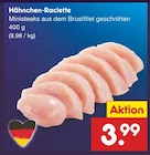 Aktuelles Hähnchen-Raclette Angebot bei Netto Marken-Discount in Wuppertal ab 3,99 €
