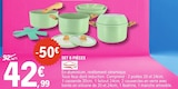 Set 8 pièces - Menastyl - E.Leclerc à Boulogne-Billancourt Set 8 pièces - Menastyl en promo chez E.Leclerc Boulogne-Billancourt à 42,99 €