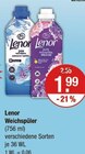 Weichspüler Angebote von Lenor bei V-Markt Memmingen für 1,99 €