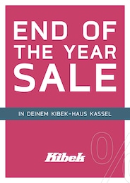 Kibek Prospekt: "END OF THE YEAR SALE", 12 Seiten, 26.12.2025 - 31.12.2025