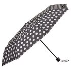 Regenschirm schwarz/beige Tropfen von KNALLA im aktuellen IKEA Prospekt